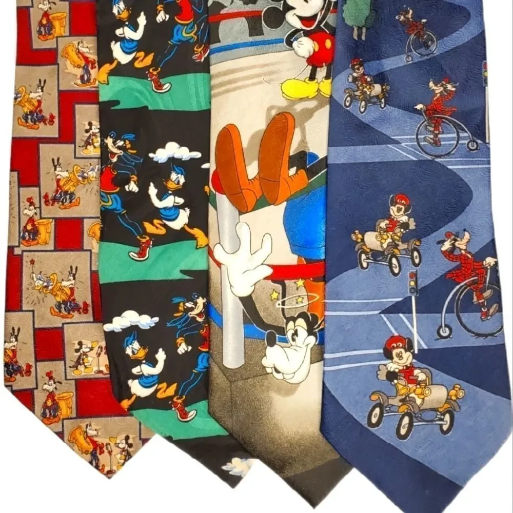 4 Disney Mickey Unlimited Mickey Mouse ties